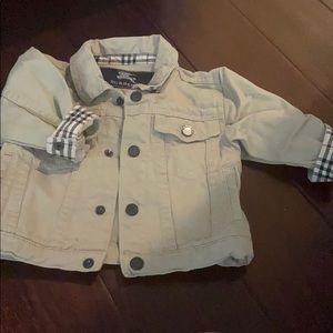 Burberry baby denim jacket